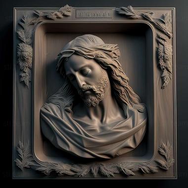 3D model jesus christ (STL)